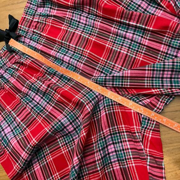 Victoria Secret Pajama Set XL Plaid Cotton Blend New NWT Long Sleeve Top Pants - Picture 10 of 16
